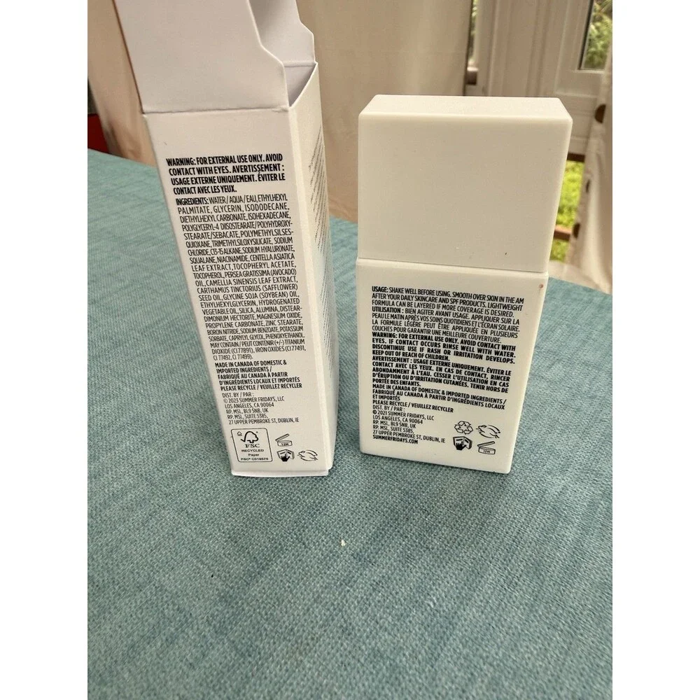 Shade 4.5 - Summer Fridays Sheer Skin Tint 1 Oz NEW Vegan Fragrance Free